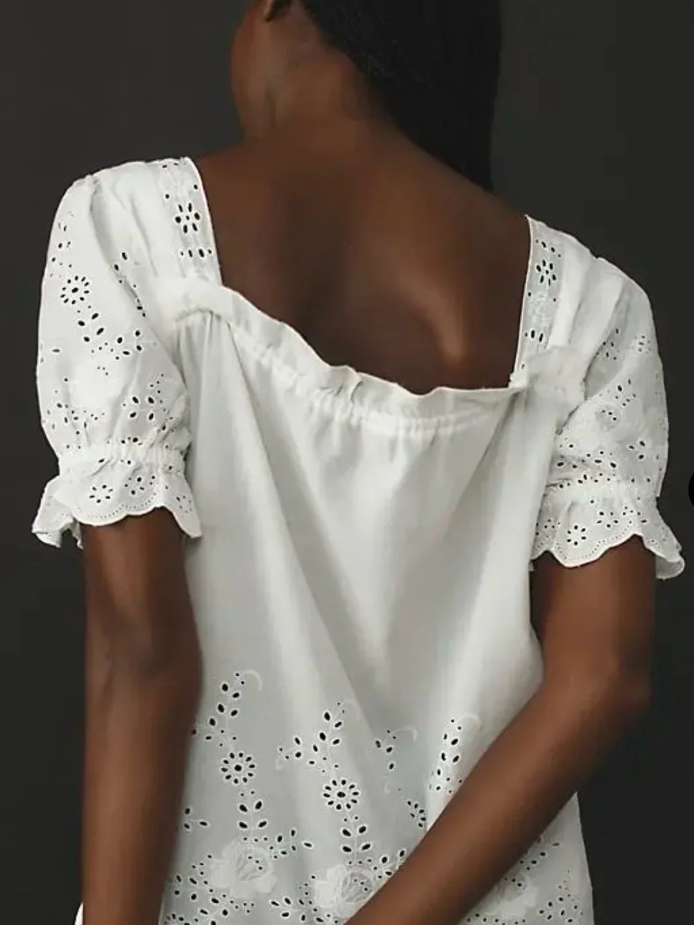 Anthropologie breathable white